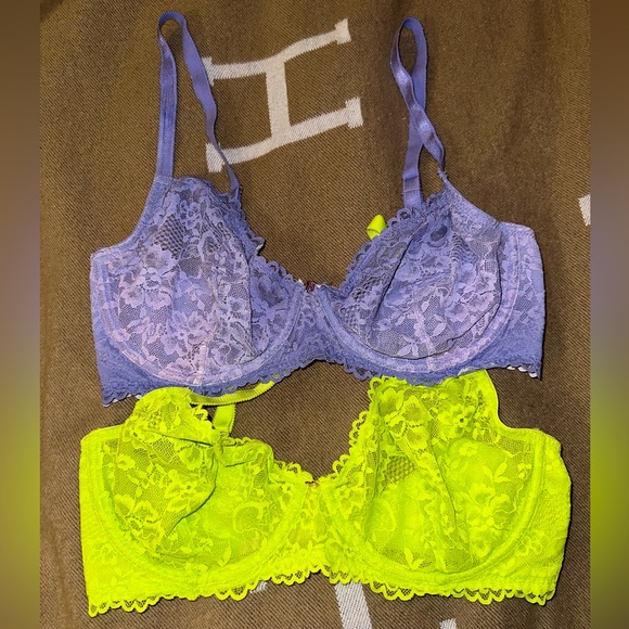 Savage X Fenty Other - Savage x Fenty Floral Lace Balconette Bra set